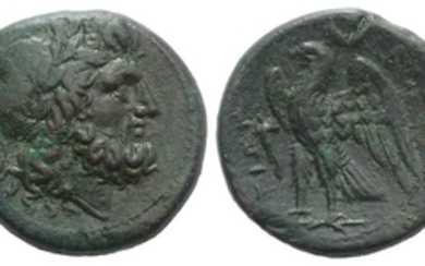 Bruttium, The Brettii, c. 214-211 BC. Æ Unit (23mm, 8.15g,...