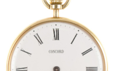 CONCORD 14K Gold Pocket Watch