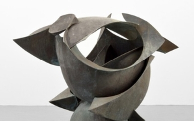 Richard Kamm (b. 1928) - Large Richard Kamm Bronze Abstract Sculpture