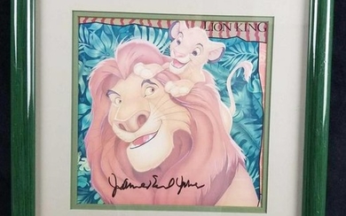 Walt Disneys The Lion Kings James Earl Jones Voice of