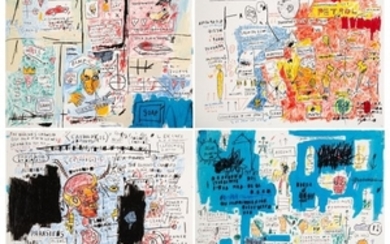 66066: After Jean-Michel Basquiat Ascent, Leeches, Lib