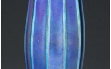 79066: Tall Tiffany Studios Favrile Glass Vase, circa 1