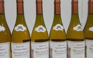 8 bouteilles de Bourgogne Chardonnay Récolte... - Lot 66 - Enchères Maisons-Laffitte