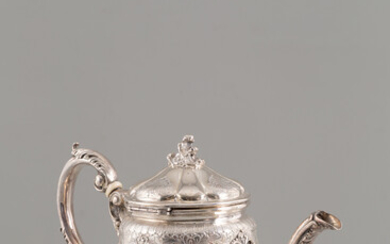 800 silver teapot, gr. 1340 ca. 20th century