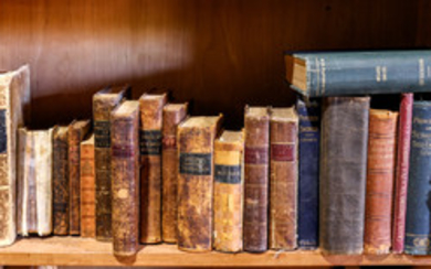 One shelf of mostly rare medical books
