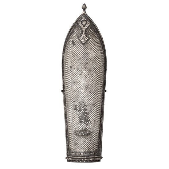 Ⓐ A SOUTH INDIAN DECORATED ARM DEFENCE (DASTANA), 17TH/EARLY 18TH CENTURY