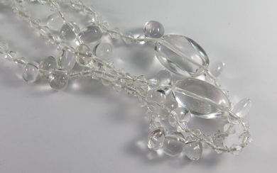 A CRYSTAL BEAD ROPE