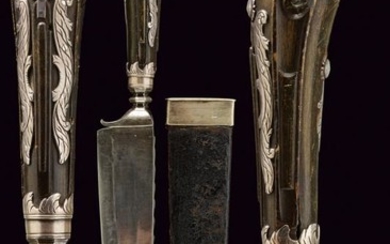 A FINE GENOVESE TYPE KNIFE