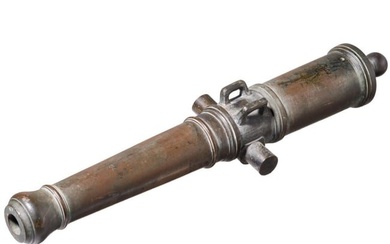 A French model gun barrel, late 18th century.