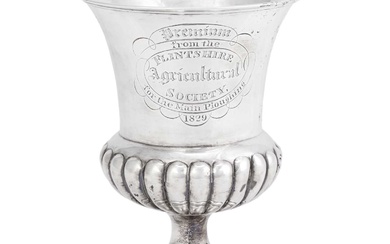 A George IV Silver Goblet Maker's Mark Rubbed, London, 1829