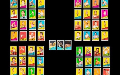 A Group of 67 1972-73 Topps Basketball Cards (Including