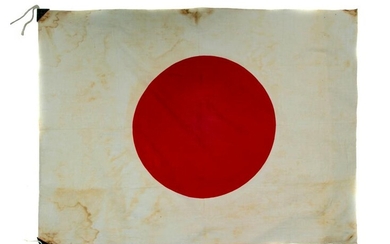 A JAPANESE NATIONAL FLAG WW II PERIOD