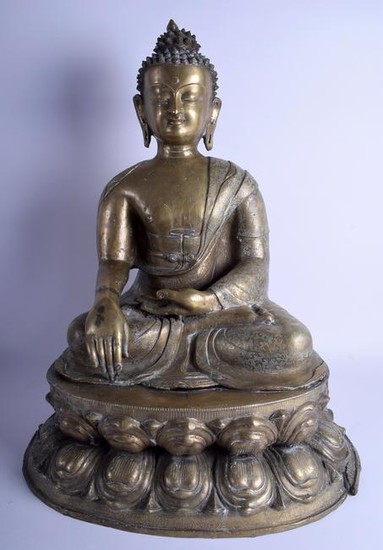 A LARGE 19TH CENTURY CHINESE TIBETAN ASIAN INDIAN