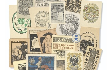 A LARGE COLLECTION OF EX LIBRIS
