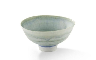 Â§ MARY RICH (BRITISH 1940-) FOOTED BOWL
