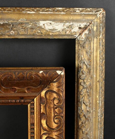A Pair of Early 20th Century Moulded Frames. Each 25" x