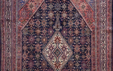 A Persian Hand Knotted Hamadan Carpet, 292 X 210