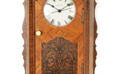 A RARE EARLY 20TH CENTURY INLAID WALNUT ELECTRIQUE