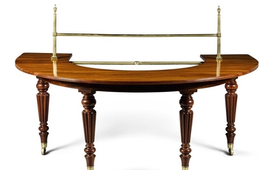 A REGENCY MAHOGANY 'HUNT' TABLE, FIRST QUARTER 19TH CENTURY, IN THE MANNER OF GILLOWS
