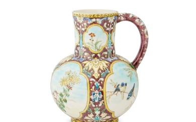 A Theodore Deck ceramic pitcher