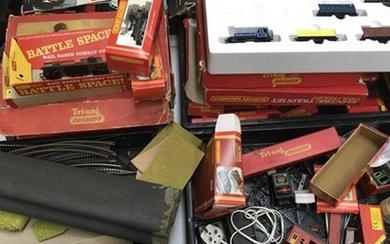 A large collection of Triang and Hornby 00 gauge electric mo...