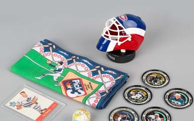 棒球/曲棍球饰品一组 A set of baseball/hockey accessories