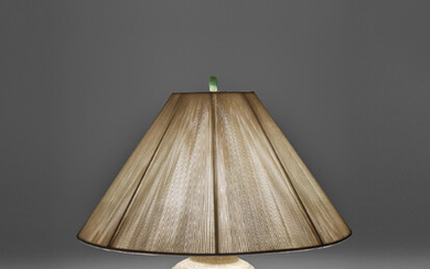 AMERICAN MODERN Table Lampcirca 1956stonewareheight 27in (68.5cm); diameter of base 10in (25.5cm)