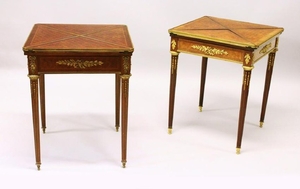 ATTRIBUTED TO FRANCOIS LINKE, A NEAR PAIR OF LATE 19TH
