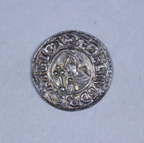 Aethelred II (975-978) - Silver Penny, short cross type,...