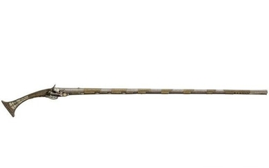 An Albanian miquelet flintlock rifle, 19th century