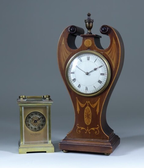 An Early 20th Century French Brass Cased Carriage Timepiece,...