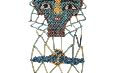 Ancient Egyptian mummy mask
