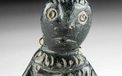 Ancient Near Eastern Early Bronze Age Stone Bust