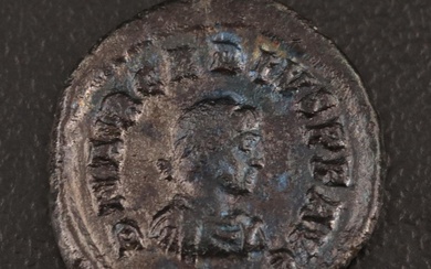 Ancient Roman Imperial Æ4 Coin of Arcadius, ca. 408 AD
