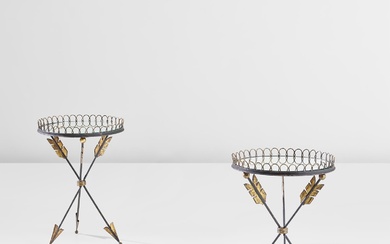 André Arbus, Pair of side tables