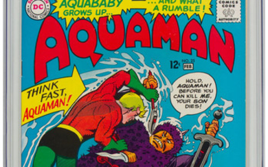 Aquaman #25 (DC, 1966) CGC NM 9.4 White pages....
