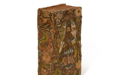 BIBLE | 1645, embroidered binding