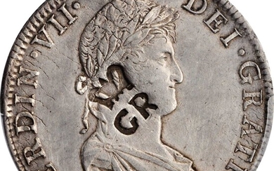 BRITISH HONDURAS. British Honduras - Mexico. Dollar (6 Shillings 1 Penny), ND (1810-20). PCGS Genuine--Cleaned, AU Details Gold Shield; ...