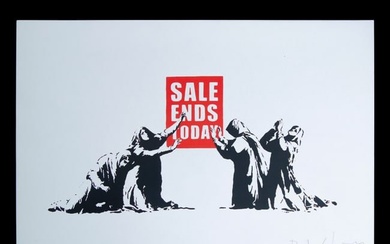 Banksy Pencil Signed ?SALE ENDS TODAY? Numbered Lithograph