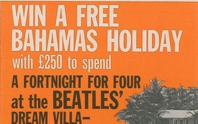 Beatles Help! Competition Flyer
