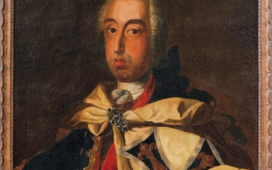 Bildnis des Clemens August als Hochmeister des Deutschen Ordens, Portraitmaler des 18. Jahrhunderts