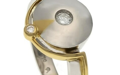 Brilliant ring platinum 950/00