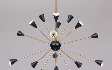 CEILING LAMP, contemporary, Luci Srl, Parma, Italy, model “Fireworks 18".