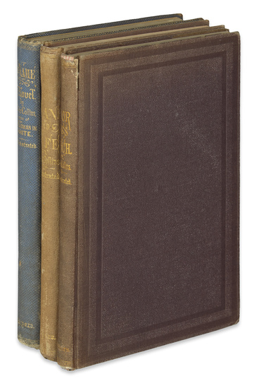 COLLINS, WILKIE. Group of 3 First American Editions. Illustrated. Printed in two columns....