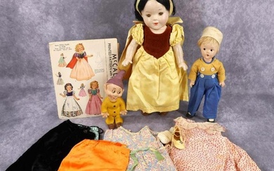 COMPOSITION DOLL(S).