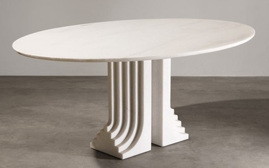 Carlo Scarpa, Simon, Marble dining Table, model Samo