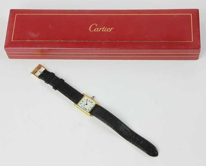 Cartier Gold Tank Watch
