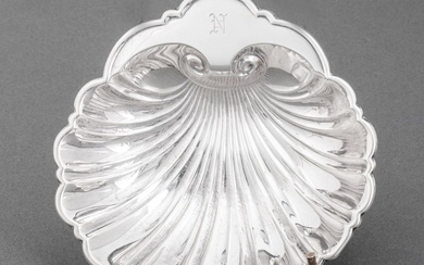 Cartier Sterling Silver Shell Form Dish