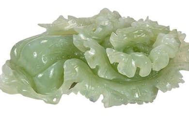 Chinese Carved Jade Cabbage
