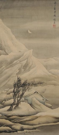 Chinese Landscape Painting by Zhao Zhu